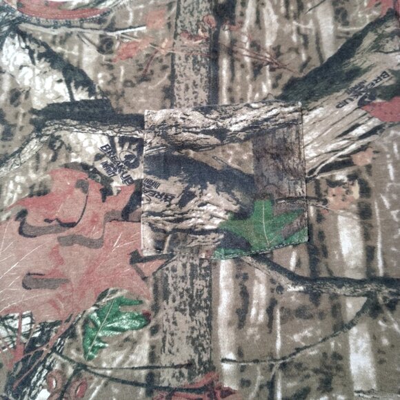 Vintage 1990s Russell Athletic Break Up Infinity Camo Shirt 2XL Tree Hunting - Picture 12 of 13